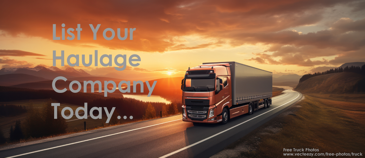 List Your Haulage Company